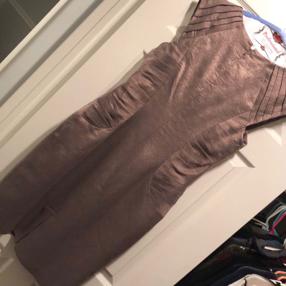 Adrianna Papell party dress - Metallic size 10 - Picture 2 of 8